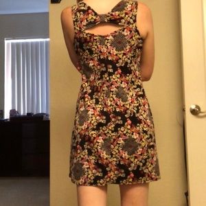 Mid length floral dress